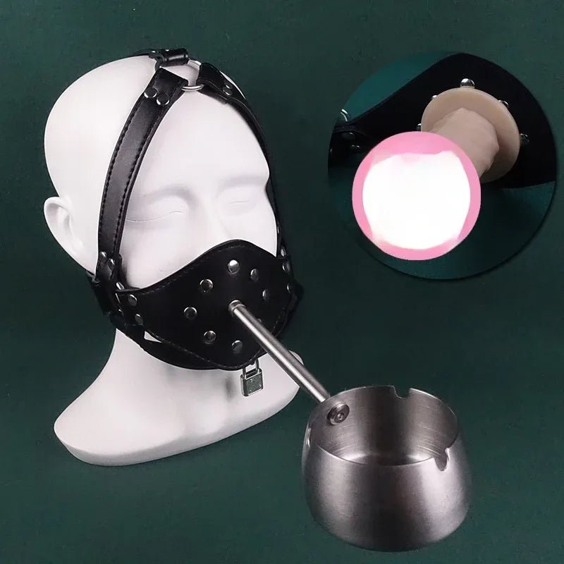 Plateau Cendrier Collier Boule Bâillon pour Couples Accessoires Intimes - IVOIRART.COM