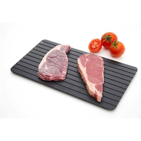 Plateau de Décongélation Rapide en Aluminium pour Cuisine - Dégel Express - IVOIRART.COM