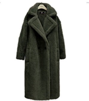 Plush Coat Ladies Long Lamb Coat Winter - IVOIRART.COM