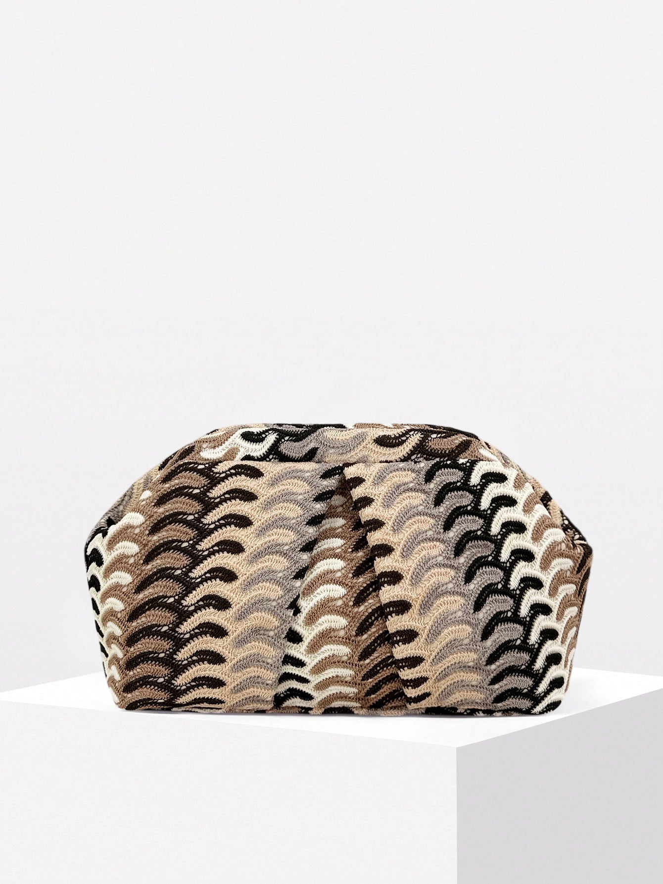 Pochette femme style marocain en sequins polyester coussin — élégante et unique - IVOIRART.COM