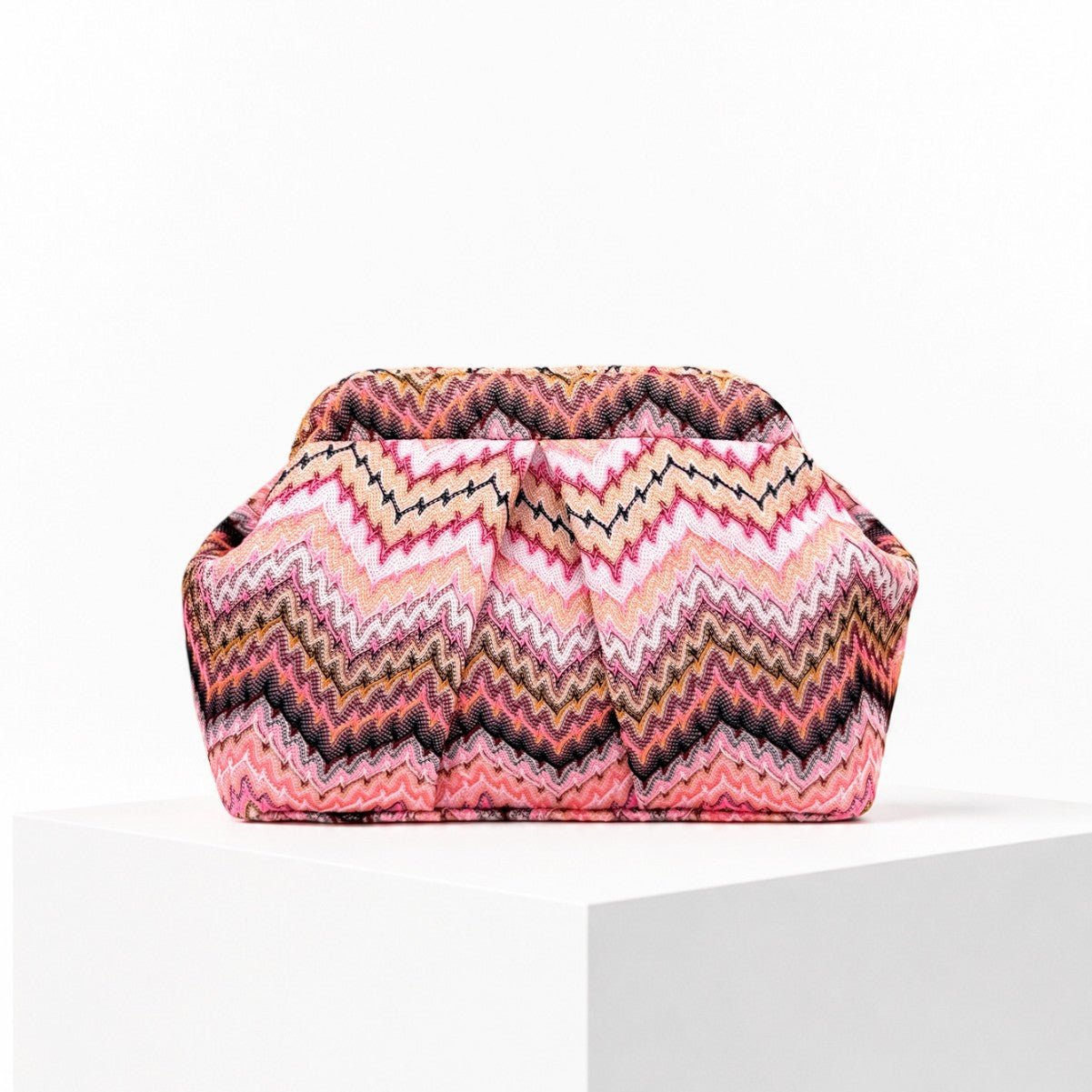 Pochette femme style marocain en sequins polyester coussin — élégante et unique - IVOIRART.COM