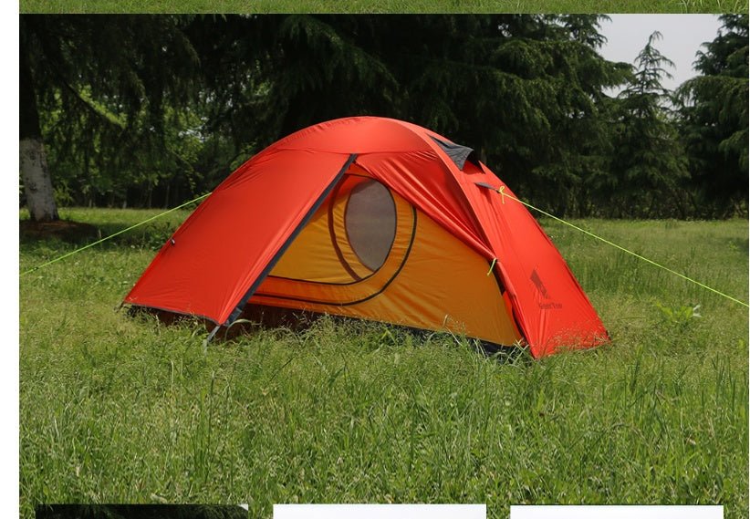 Polyester Outdoors Camping Picnic Couples Out In Tents - IVOIRART.COM