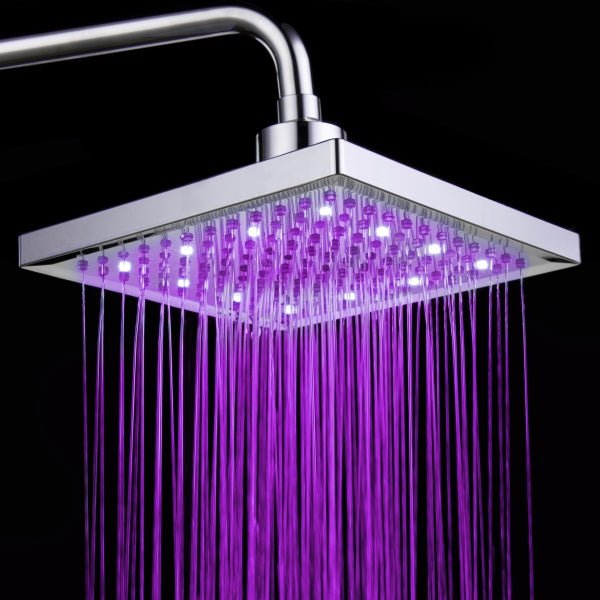 Pommeau de douche lumineux à changement de couleur pour une expérience unique - IVOIRART.COM