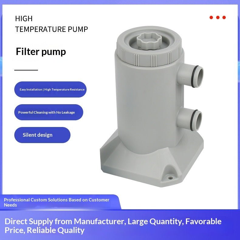 Pompe de nettoyage piscine 530 GPH avec filtration et circulation intégrée - IVOIRART.COM