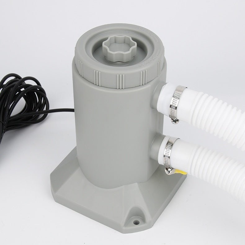 Pompe de nettoyage piscine 530 GPH avec filtration et circulation intégrée - IVOIRART.COM
