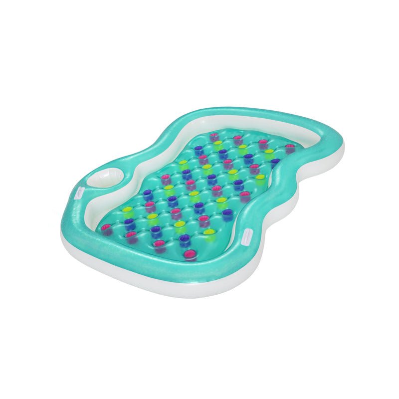 Pool Float Inflatable Boat Double-people Swimming Float Adult Swim Air Mattresses Ring Summer Water Toy - IVOIRART.COM