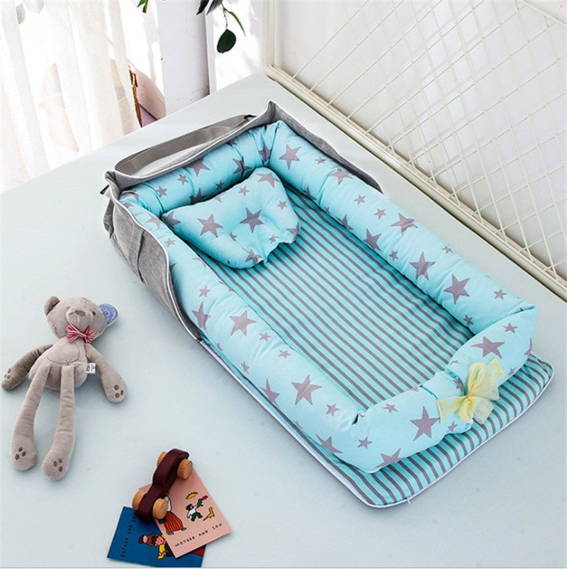 Portable Bed-in-bed Newborn Baby Bed Anti-startle Uterus Bionic Bed - IVOIRART.COM