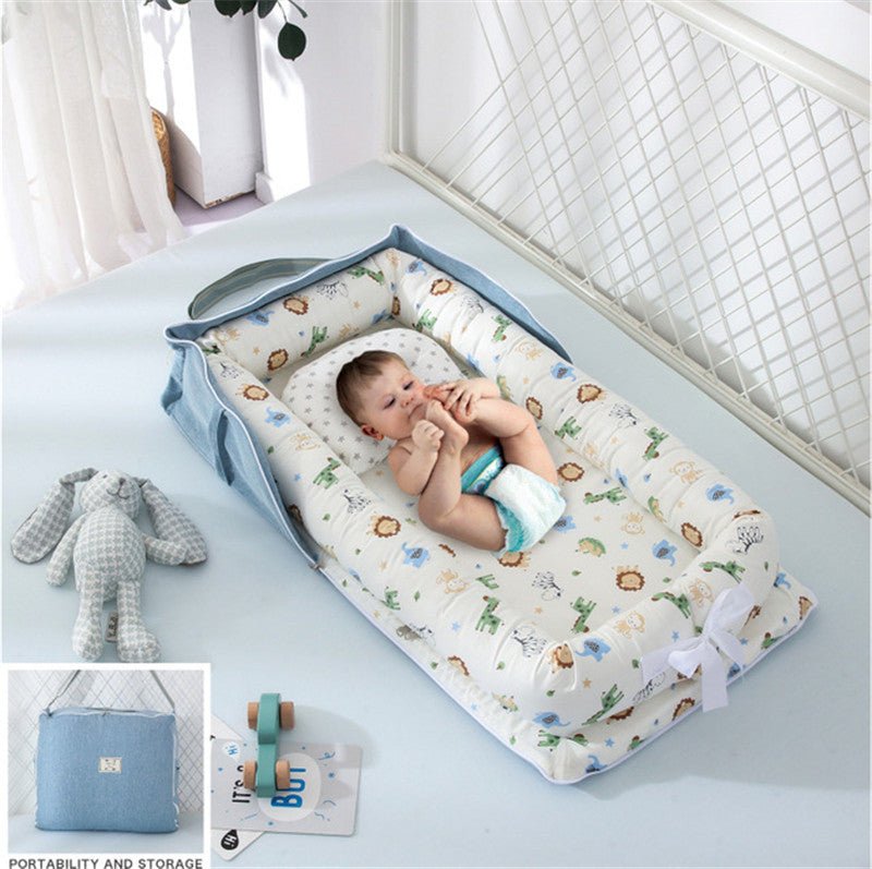 Portable Bed-in-bed Newborn Baby Bed Anti-startle Uterus Bionic Bed - IVOIRART.COM
