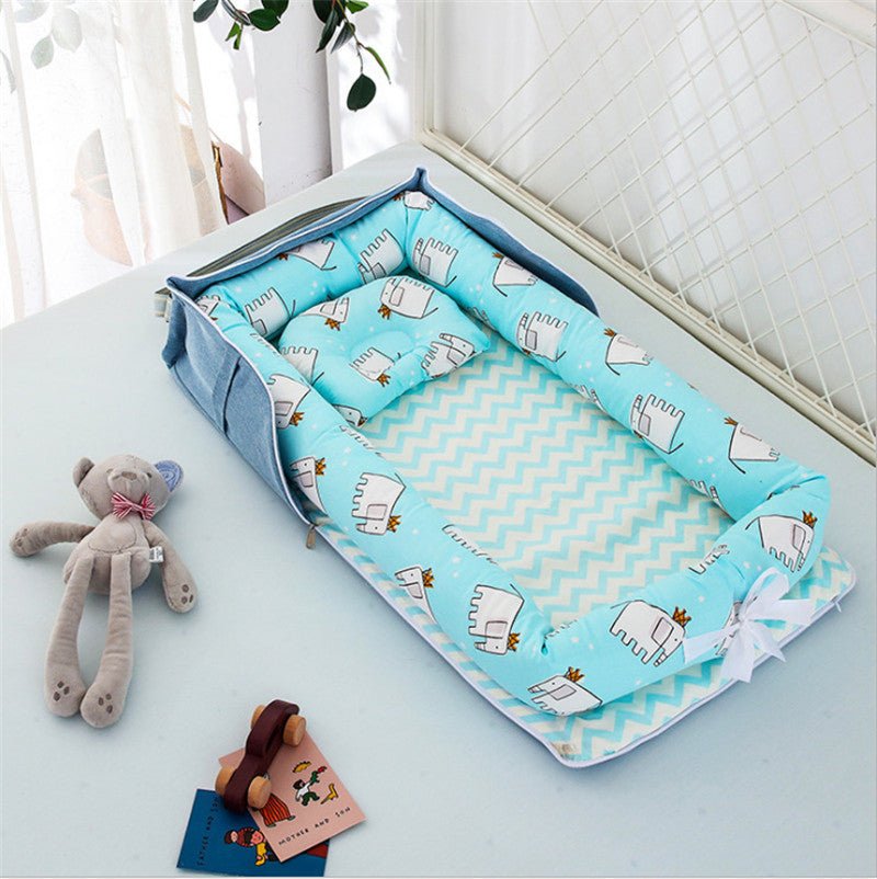 Portable Bed-in-bed Newborn Baby Bed Anti-startle Uterus Bionic Bed - IVOIRART.COM