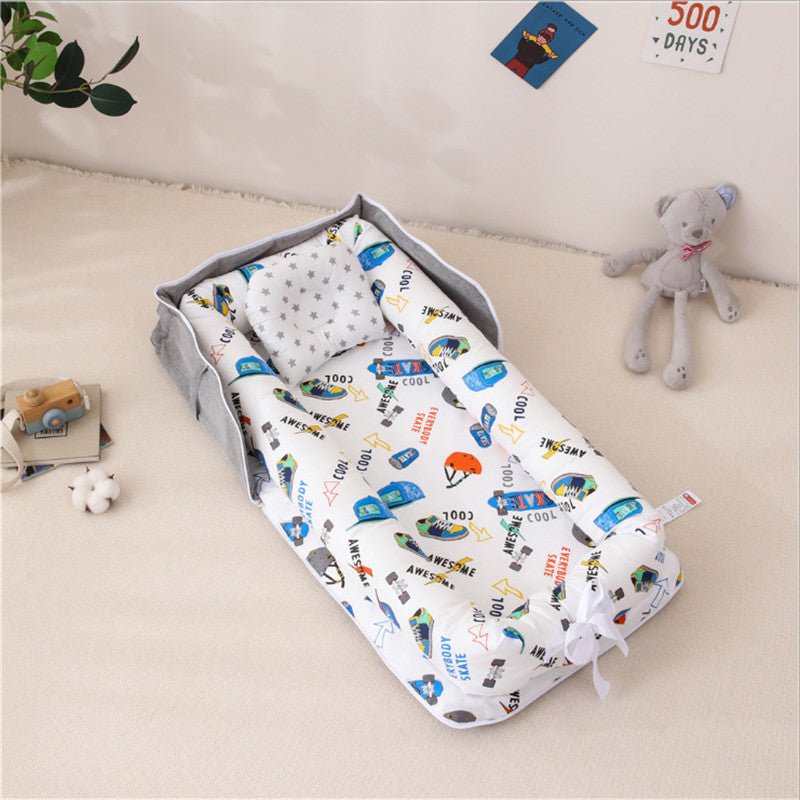 Portable Bed-in-bed Newborn Baby Bed Anti-startle Uterus Bionic Bed - IVOIRART.COM