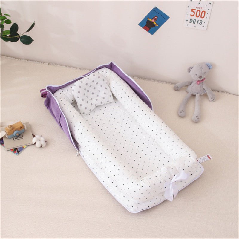 Portable Bed-in-bed Newborn Baby Bed Anti-startle Uterus Bionic Bed - IVOIRART.COM