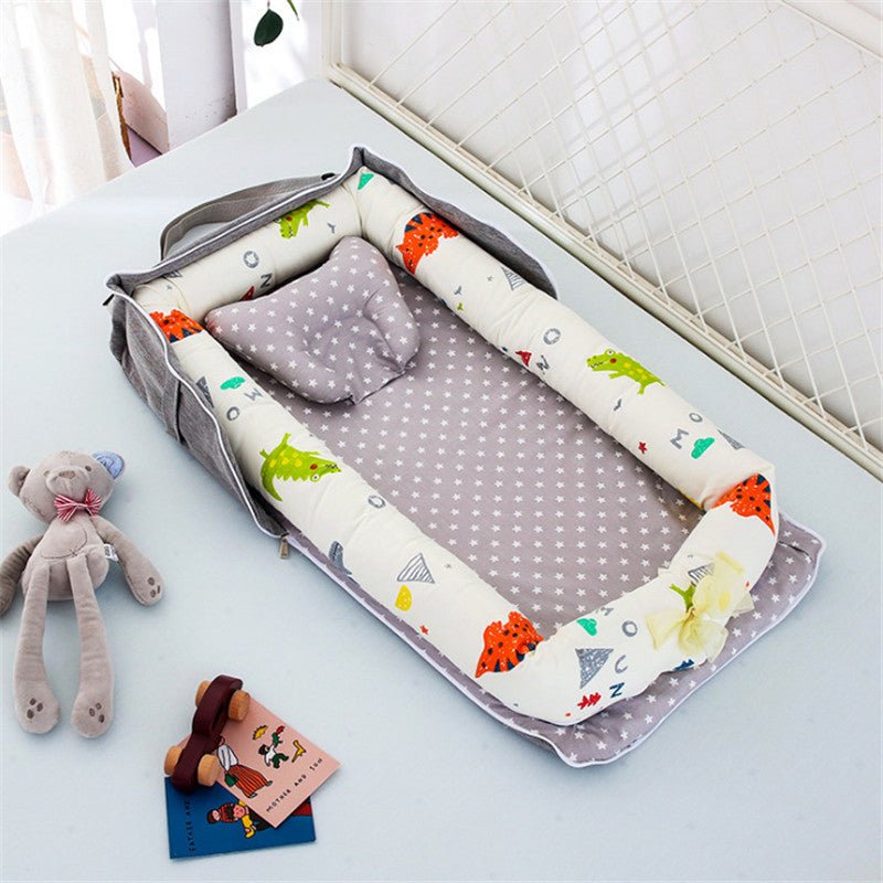 Portable Bed-in-bed Newborn Baby Bed Anti-startle Uterus Bionic Bed - IVOIRART.COM