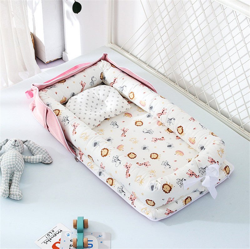 Portable Bed-in-bed Newborn Baby Bed Anti-startle Uterus Bionic Bed - IVOIRART.COM