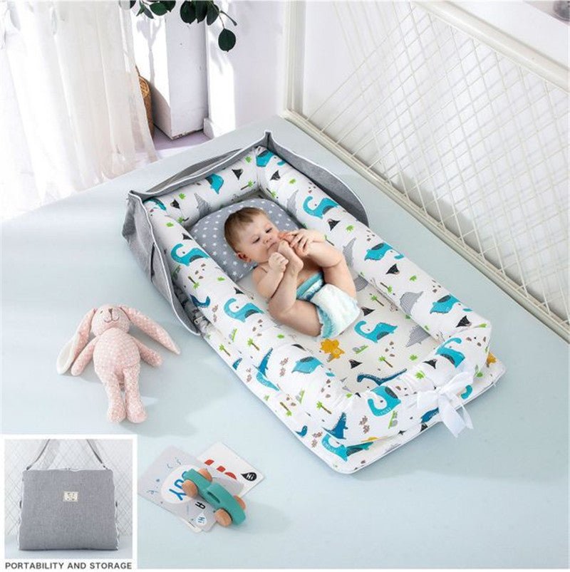 Portable Bed-in-bed Newborn Baby Bed Anti-startle Uterus Bionic Bed - IVOIRART.COM