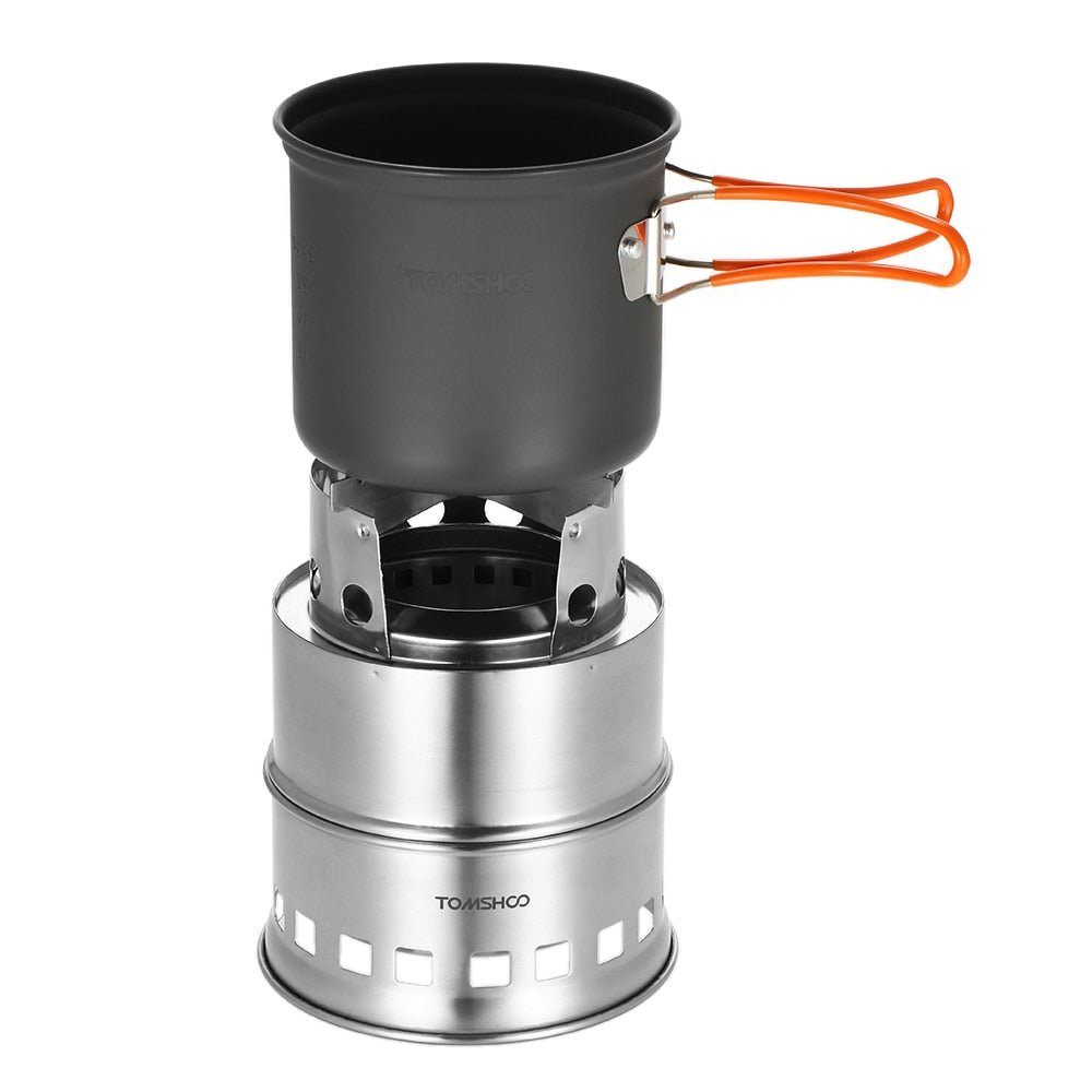 Portable Folding Windproof Wood Burning Stove Compac - IVOIRART.COM