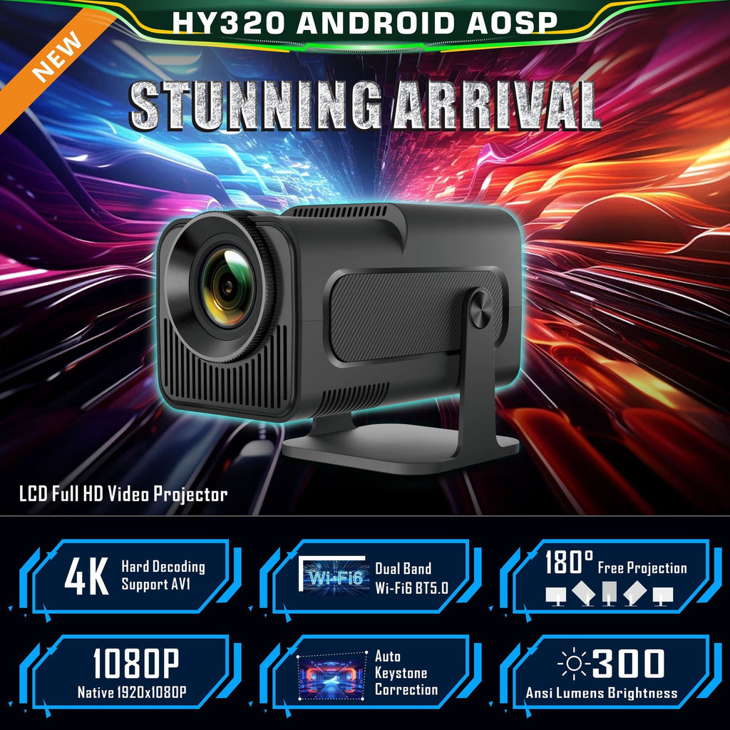 Portable Projector Small Straight Household - IVOIRART.COM