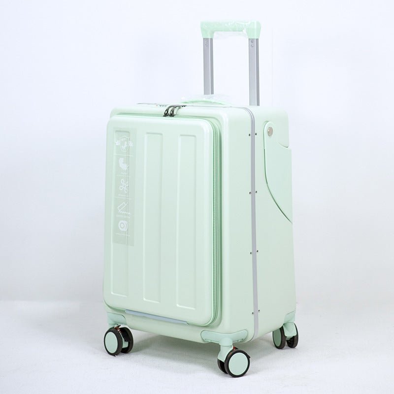 Portable Travel Drop-resistant Aluminium Frame Luggage - IVOIRART.COM