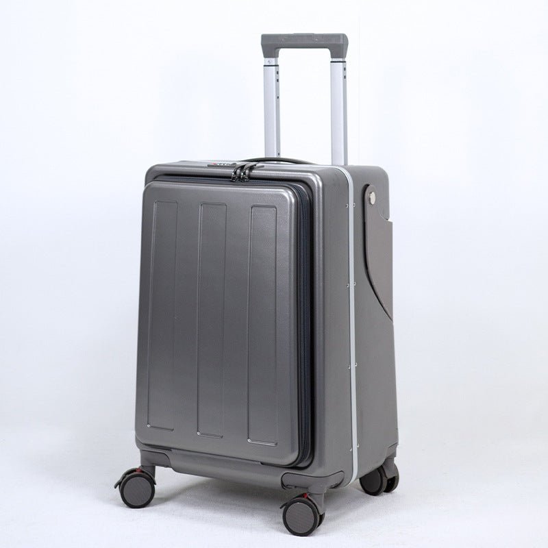 Portable Travel Drop-resistant Aluminium Frame Luggage - IVOIRART.COM
