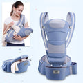 Porte - Bébé Ergonomique 3 - en - 1 avec Siège de Hanche, Kangourou et Écharpe Frontale - IVOIRART.COM