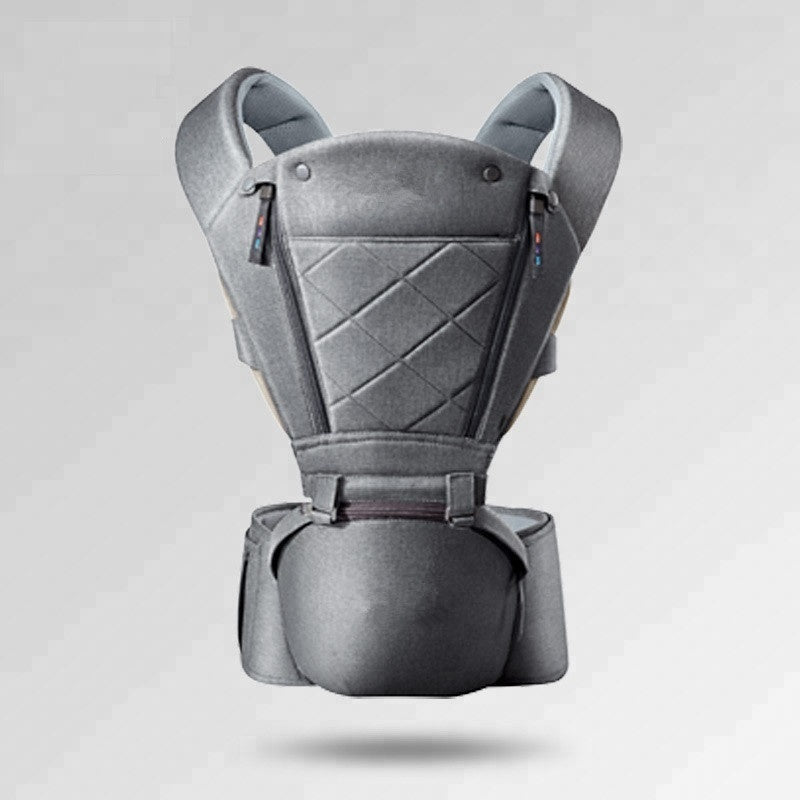 Porte-bébé ergonomique avec siège à la taille, sac à dos naturel pour bébé toutes saisons, design moderne et unisexe, 4 couleurs tendance - IVOIRART.COM