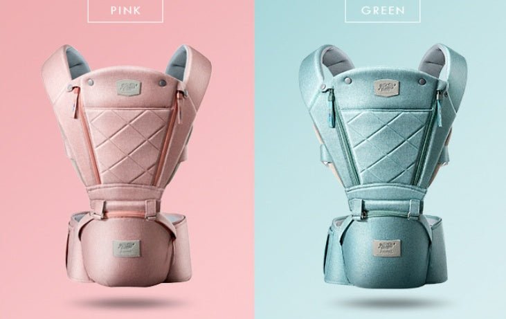 Porte-bébé ergonomique avec siège à la taille, sac à dos naturel pour bébé toutes saisons, design moderne et unisexe, 4 couleurs tendance - IVOIRART.COM