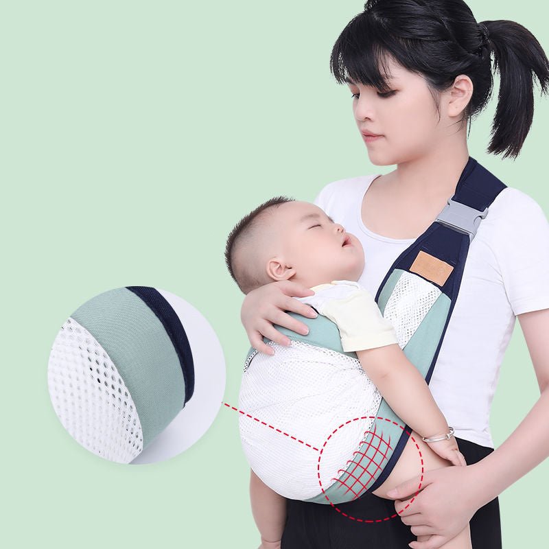 Porte-bébé frontal horizontal pratique pour transporter bébé confortablement - IVOIRART.COM