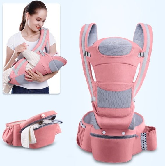 Porte-bébé multifonction avec tabouret de taille respirant pour nouveau-nés - IVOIRART.COM