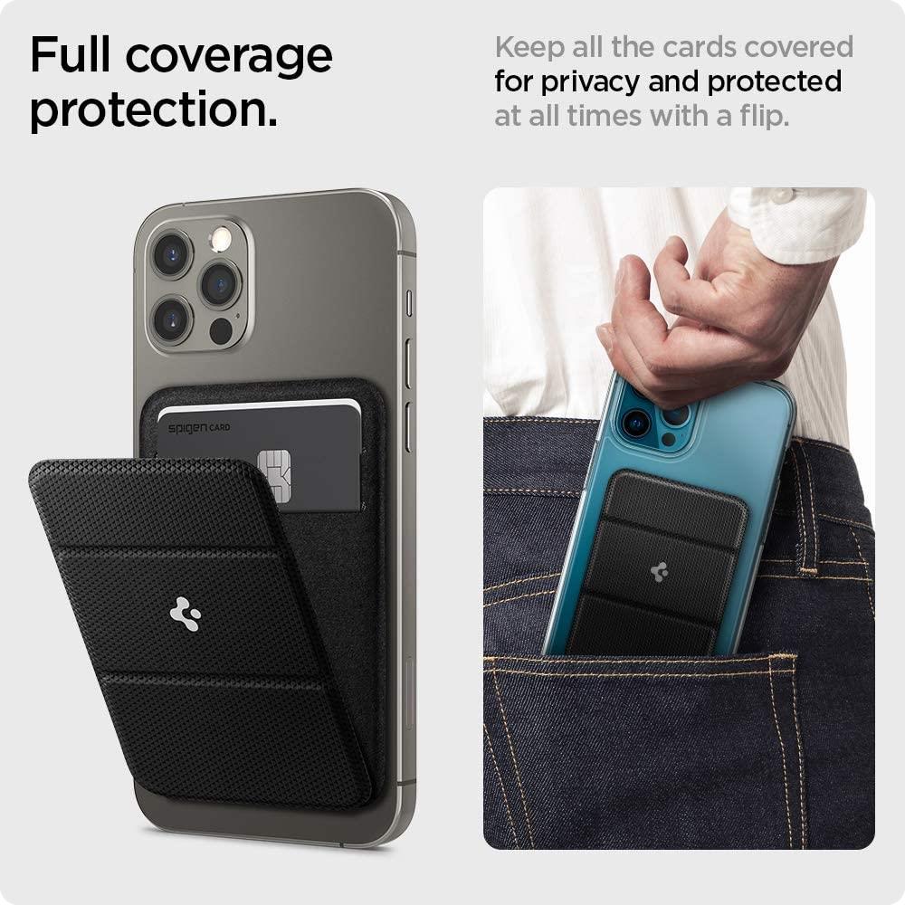 Porte - cartes magnétique avec support mobile et accessoires pour iPhone - IVOIRART.COM