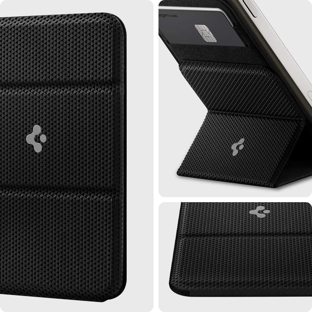 Porte - cartes magnétique avec support mobile et accessoires pour iPhone - IVOIRART.COM