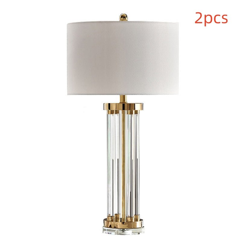 Postmodern Luxury Crystal Column Study Living Room - IVOIRART.COM