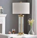 Postmodern Luxury Crystal Column Study Living Room - IVOIRART.COM