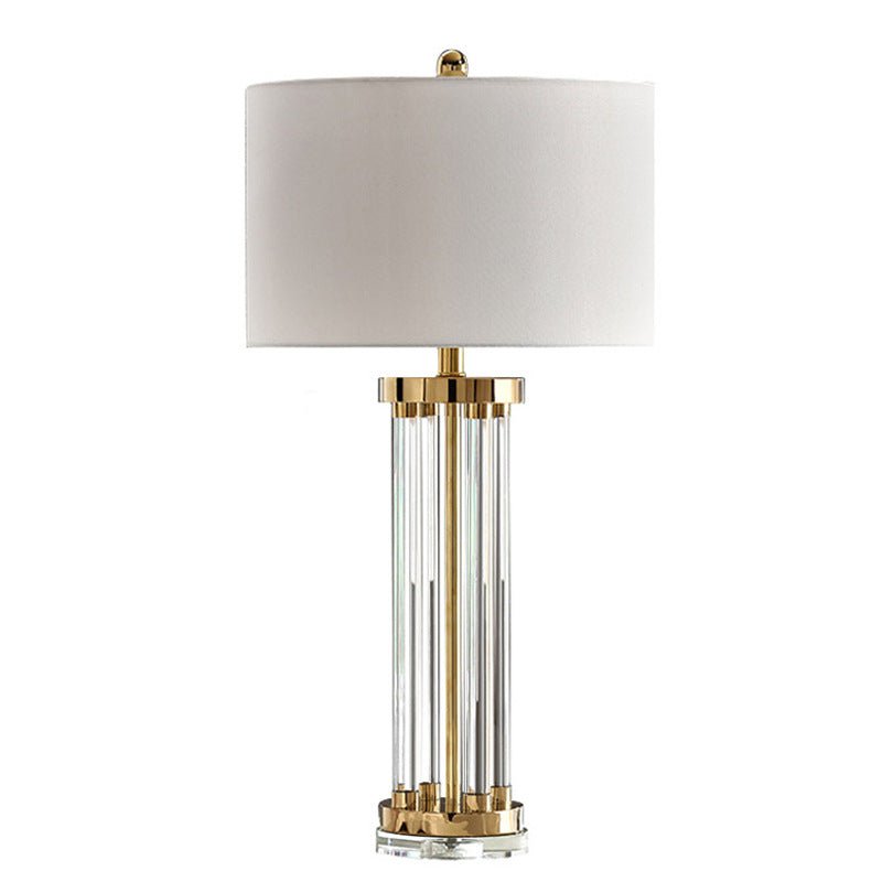Postmodern Luxury Crystal Column Study Living Room - IVOIRART.COM