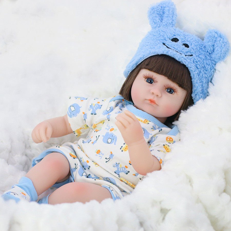 Poupée Douce en Vinyle Jouet Éducatif pour Enfants Taille 42 cm Q Baby - IVOIRART.COM