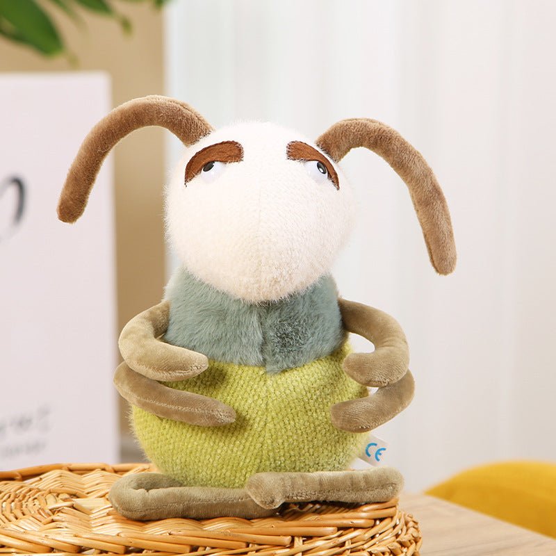 Poupée Reine Simulation Mignonne Fourmi Petit Animal En Peluche Douce 25 cm - IVOIRART.COM