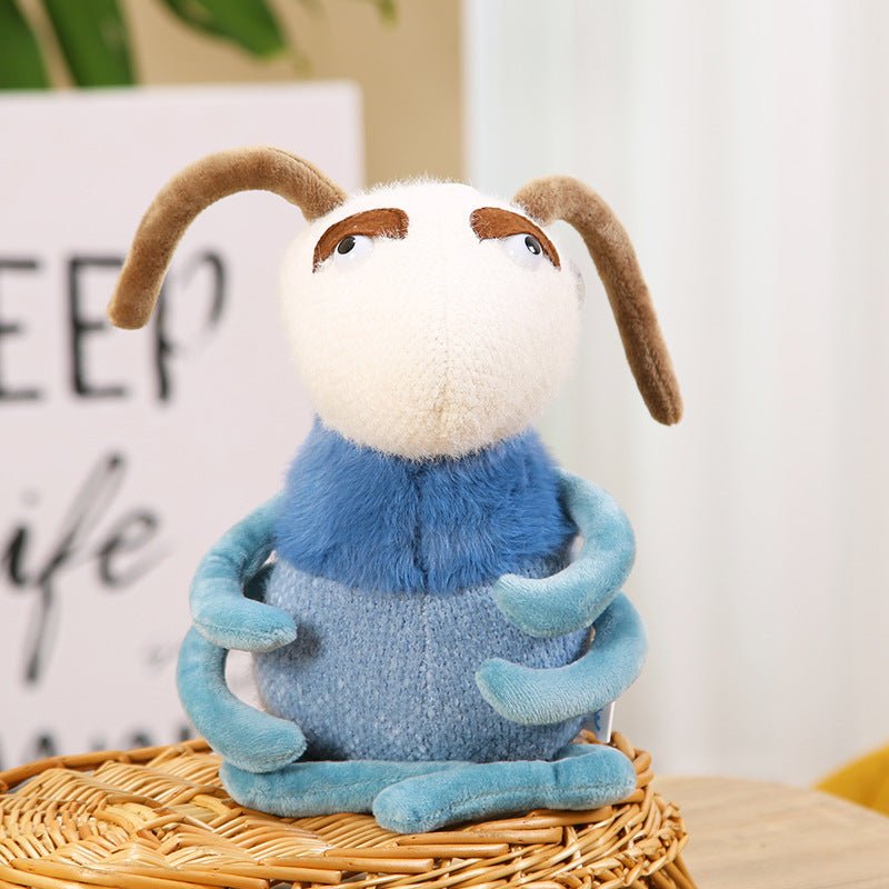 Poupée Reine Simulation Mignonne Fourmi Petit Animal En Peluche Douce 25 cm - IVOIRART.COM
