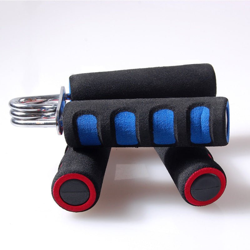 Presse - main de Fitness avec Manche en Mousse Coloré, Dimensions 9x12,5 cm, 100g - IVOIRART.COM