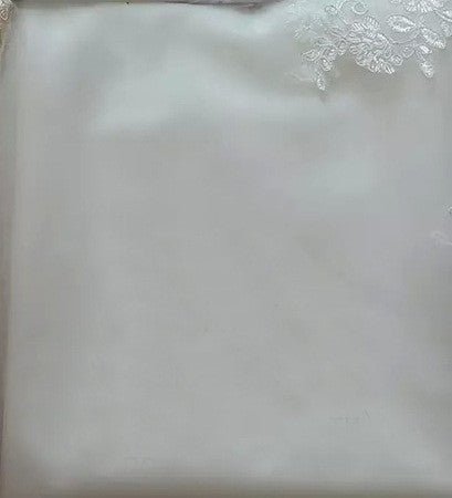 Princess Bride Mermaid Wedding Dress White Trailing Perspective Backless Lace Wedding Dress - IVOIRART.COM