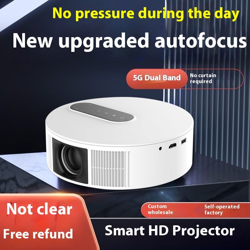 Projecteur HD de théâtre à domicile Intelligent pour chambre avec résolution 720p - IVOIRART.COM