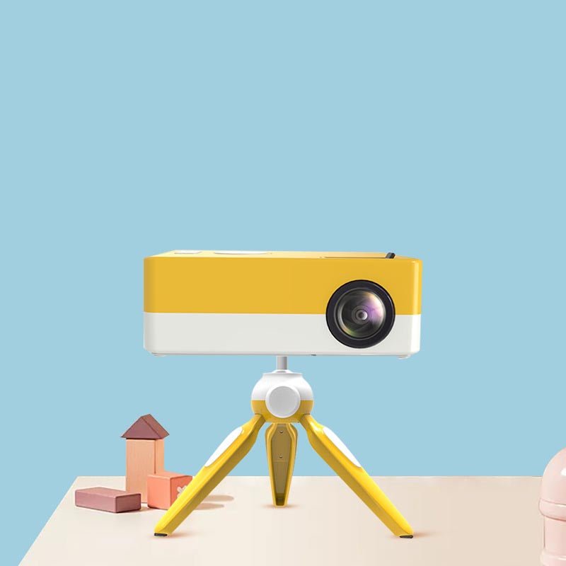 Projecteur HD portable sans fil - Cinéma maison écran virtuel, compact et puissant - IVOIRART.COM