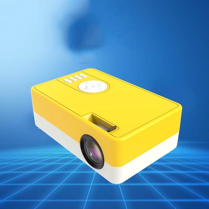Projecteur HD portable sans fil - Cinéma maison écran virtuel, compact et puissant - IVOIRART.COM