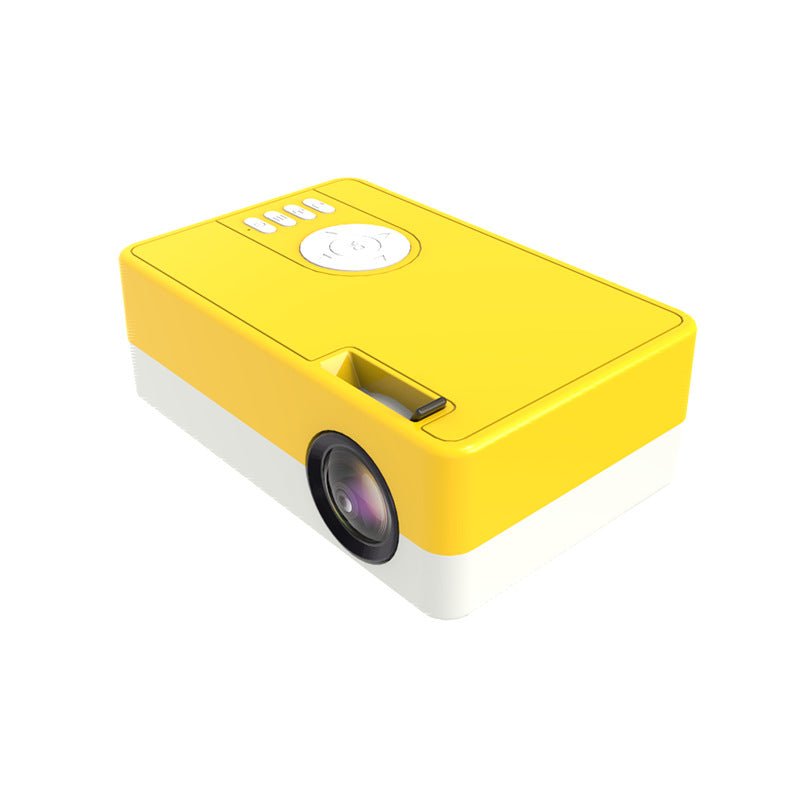 Projecteur HD portable sans fil - Cinéma maison écran virtuel, compact et puissant - IVOIRART.COM