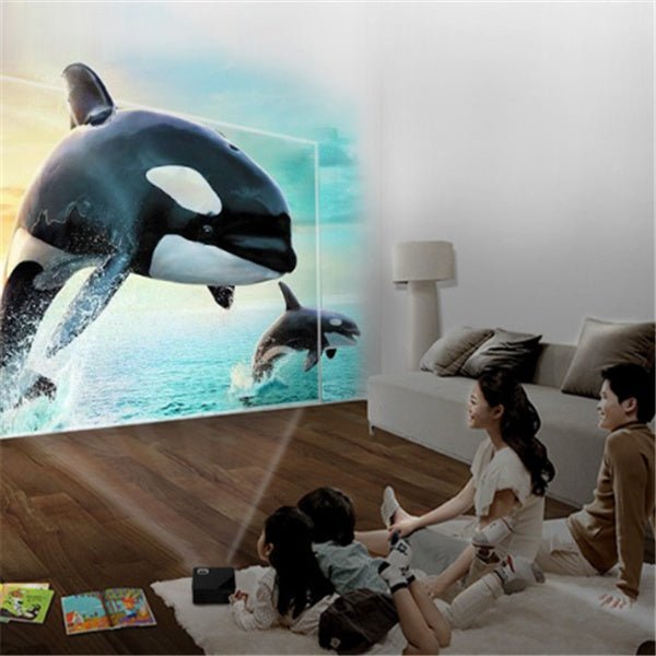 Projecteur intelligent USB compact 20W avec résolution 320 x 240 et projection frontale - IVOIRART.COM