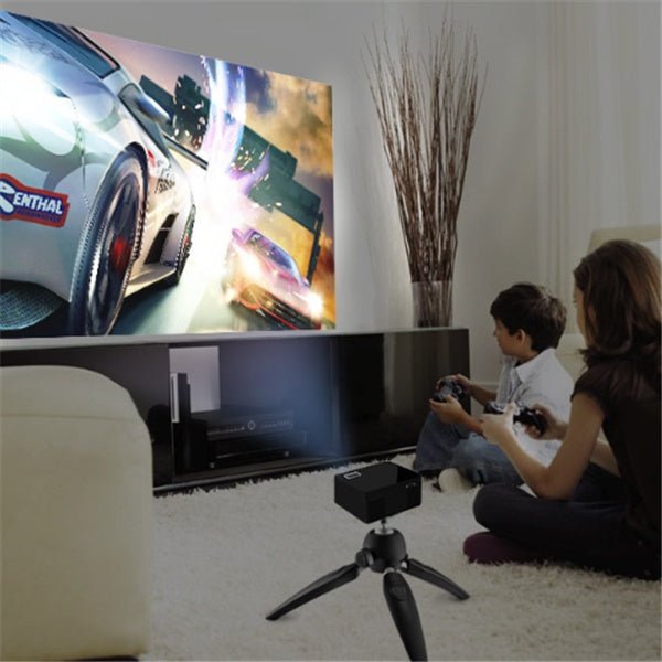 Projecteur intelligent USB compact 20W avec résolution 320 x 240 et projection frontale - IVOIRART.COM