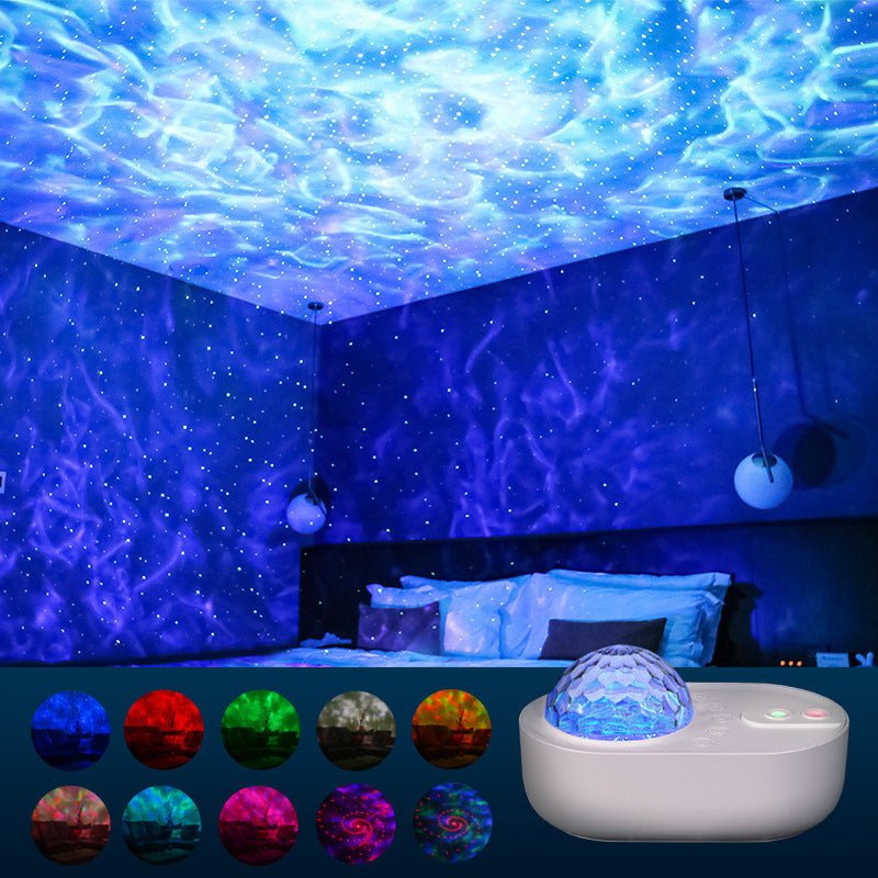 Projecteur Laser Musical Ciel Étoilé avec Lumières Colorées et Bluetooth - IVOIRART.COM