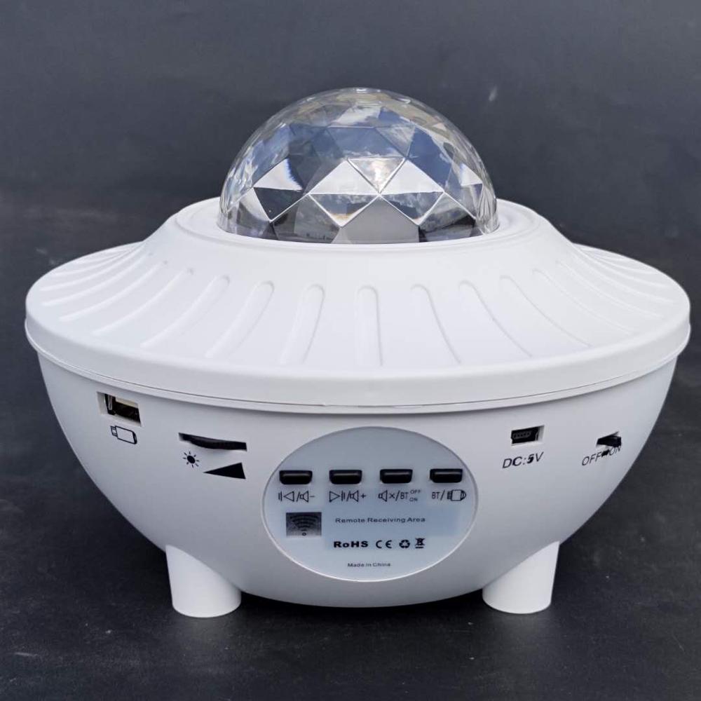 Projecteur lumineux musical LED Bluetooth avec ciel étoilé et sécurité papillon - IVOIRART.COM