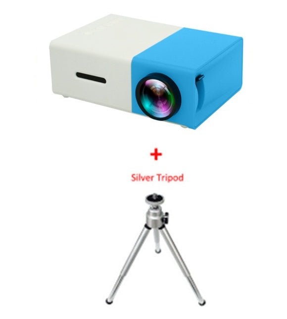 Projecteur Mini LED Haute Définition 1080P Portable et Compact pour Voyage - IVOIRART.COM