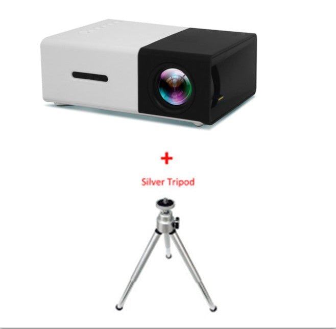 Projecteur Mini LED Haute Définition 1080P Portable et Compact pour Voyage - IVOIRART.COM