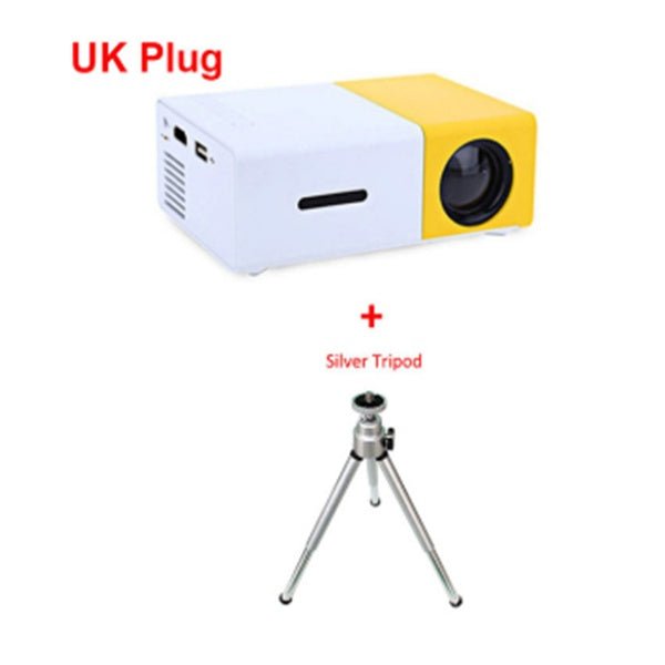 Projecteur Mini LED Haute Définition 1080P Portable et Compact pour Voyage - IVOIRART.COM