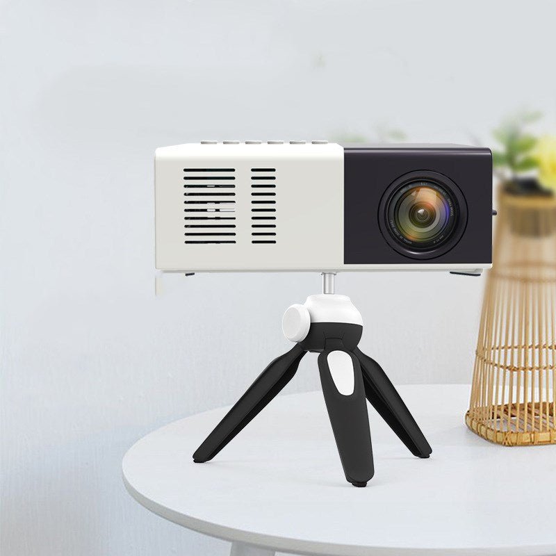 Projecteur numérique portable LED mini pour divertissement à domicile, cadeau idéal - IVOIRART.COM