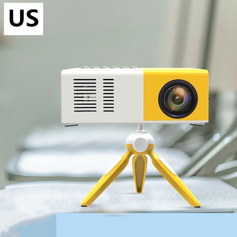 Projecteur numérique portable LED mini pour divertissement à domicile, cadeau idéal - IVOIRART.COM